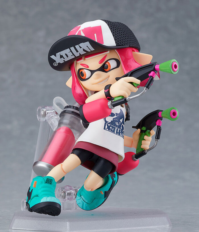 [再販] Good Smile figma 400-DX 斯普拉遁 Splatoon 女孩 DX版 可動完成品_2