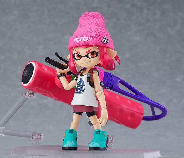 [再販] Good Smile figma 400-DX 斯普拉遁 Splatoon 女孩 DX版 可動完成品_3