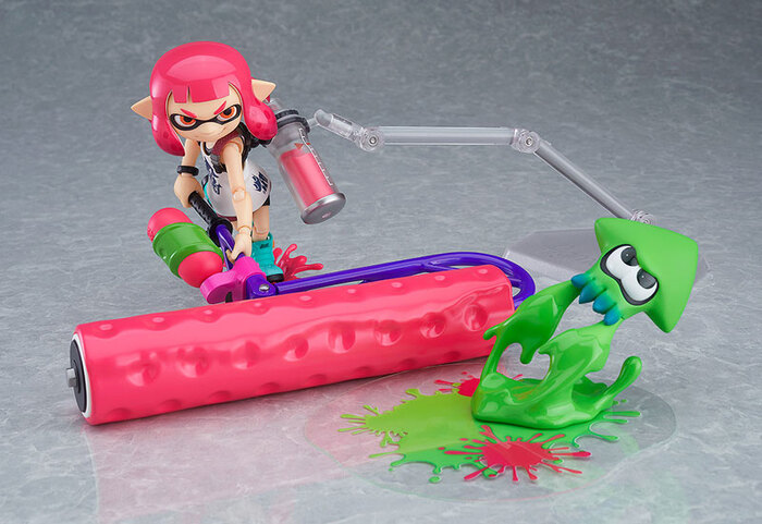 [再販] Good Smile figma 400-DX 斯普拉遁 Splatoon 女孩 DX版 可動完成品_6