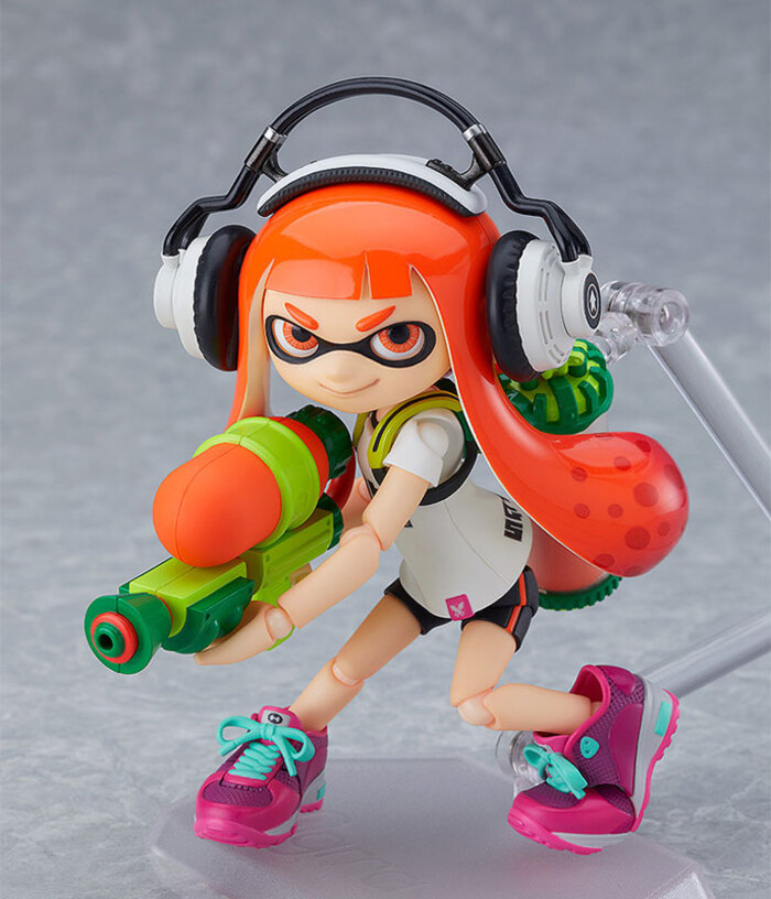 [再販] Good Smile figma 400-DX 斯普拉遁 Splatoon 女孩 DX版 可動完成品_7