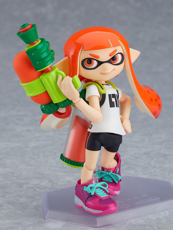 [再販] Good Smile figma 400-DX 斯普拉遁 Splatoon 女孩 DX版 可動完成品_8