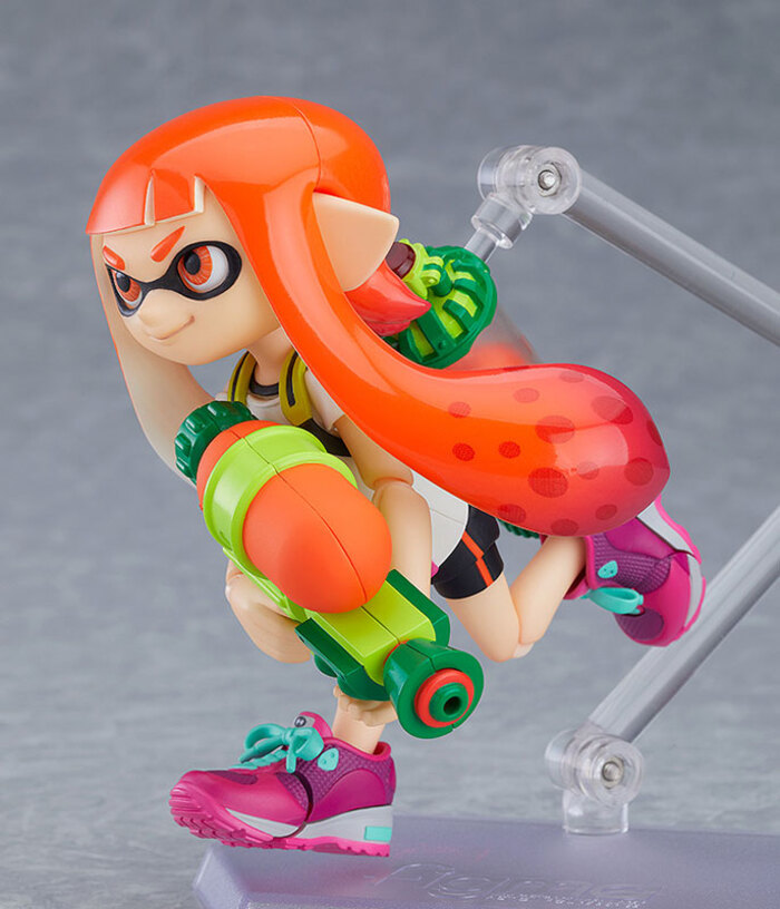 [再販] Good Smile figma 400-DX 斯普拉遁 Splatoon 女孩 DX版 可動完成品_9