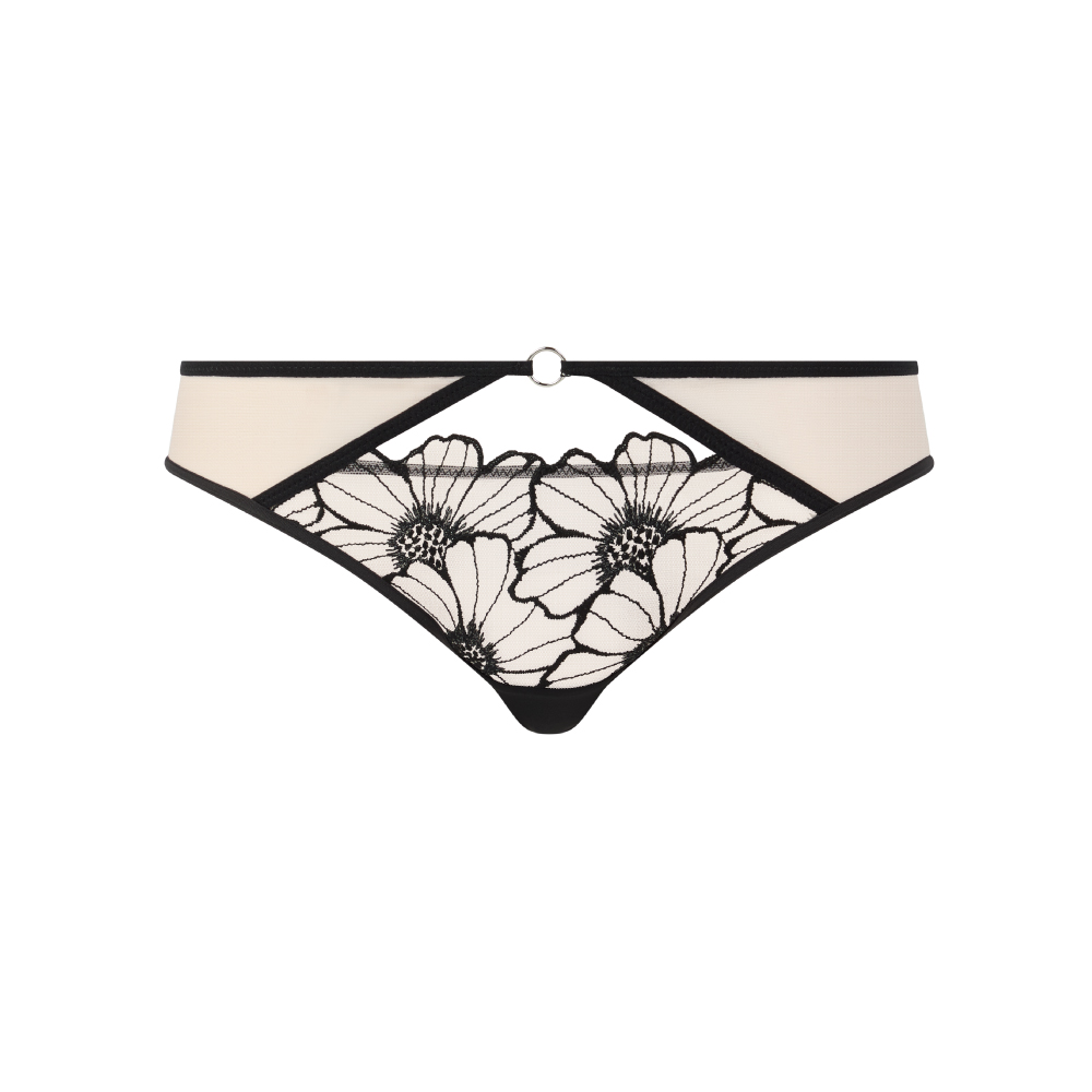 【Chantelle Pulp】三角內褲>XS-M>膚底黑色(22OA0_A38)【Lush】_2