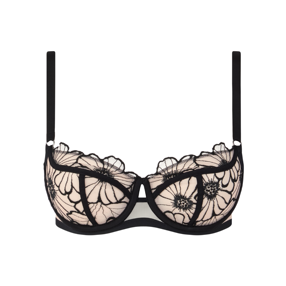 【Chantelle Pulp】三角內褲>XS-M>膚底黑色(22OA0_A38)【Lush】_4