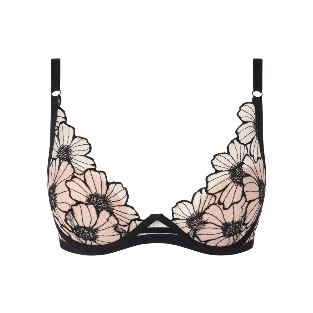 【Chantelle Pulp】三角內褲>XS-M>膚底黑色(22OA0_A38)【Lush】_5