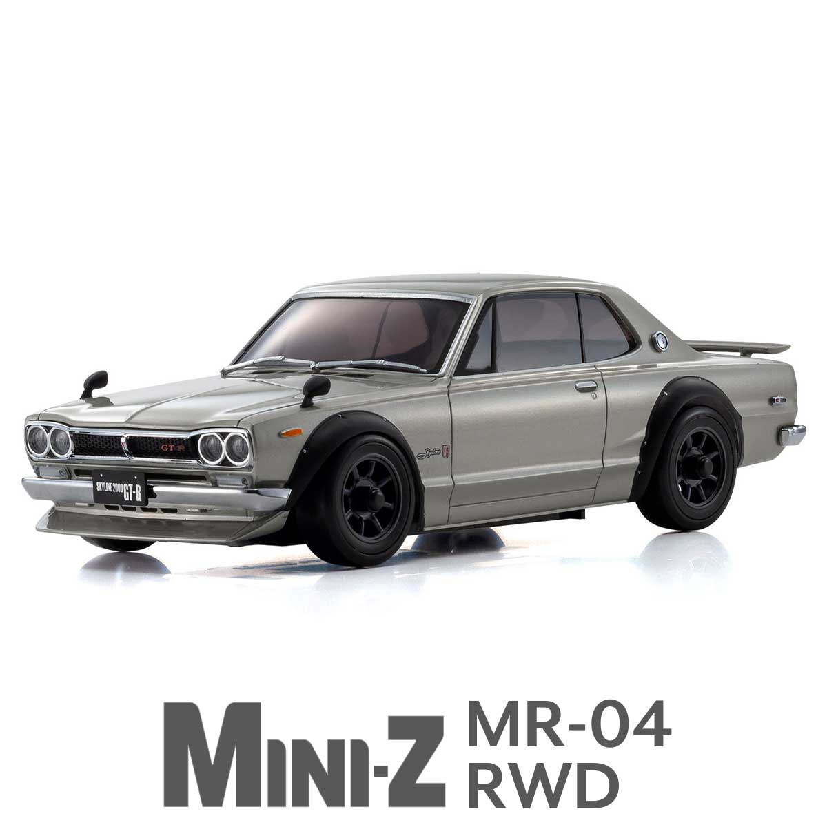 32359S MINI-Z RWD MR-04 readyset NISSAN SKYLINE 2000GT-R (KPGC10) Tuned Ver. Silver_1