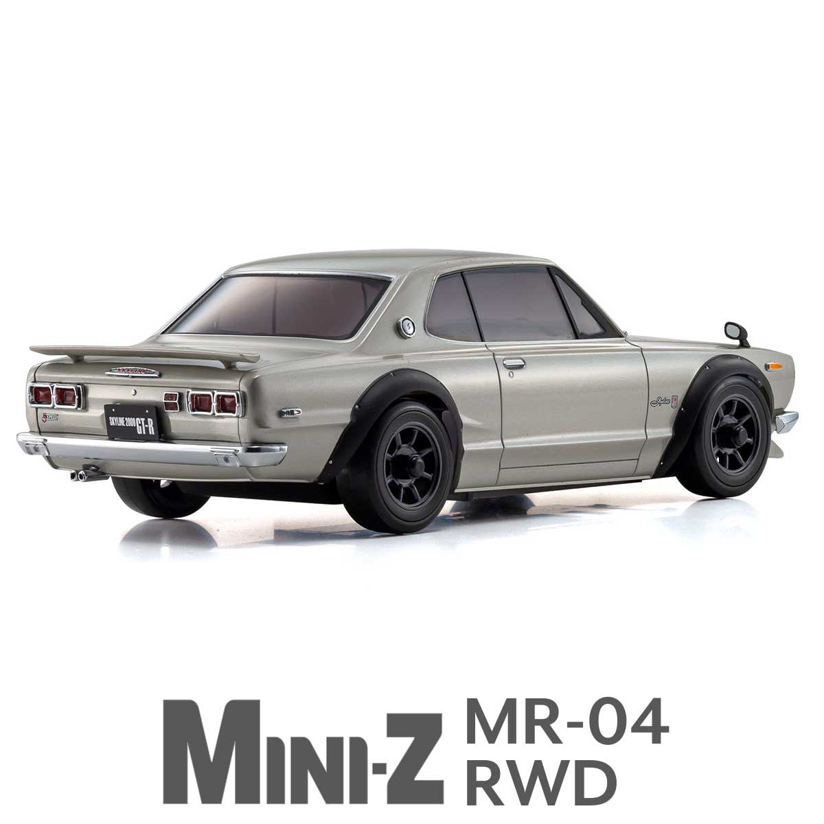 32359S MINI-Z RWD MR-04 readyset NISSAN SKYLINE 2000GT-R (KPGC10) Tuned Ver. Silver_2