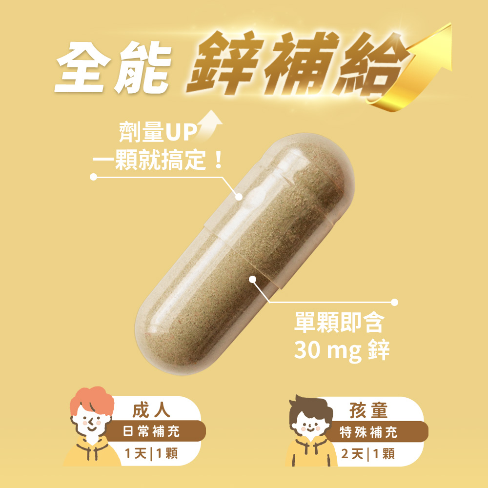 【德創生技】酵母鋅膠囊(30顆/包)_6