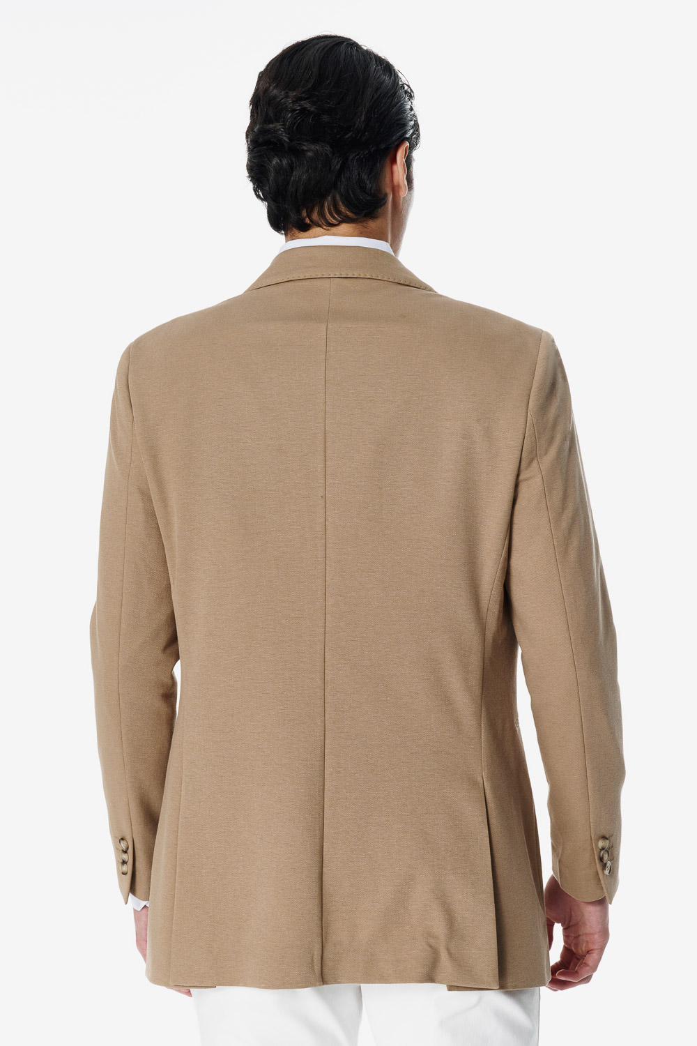 SST&C Khaki Cooling Stretch Knit Blazer | 00112502001_5