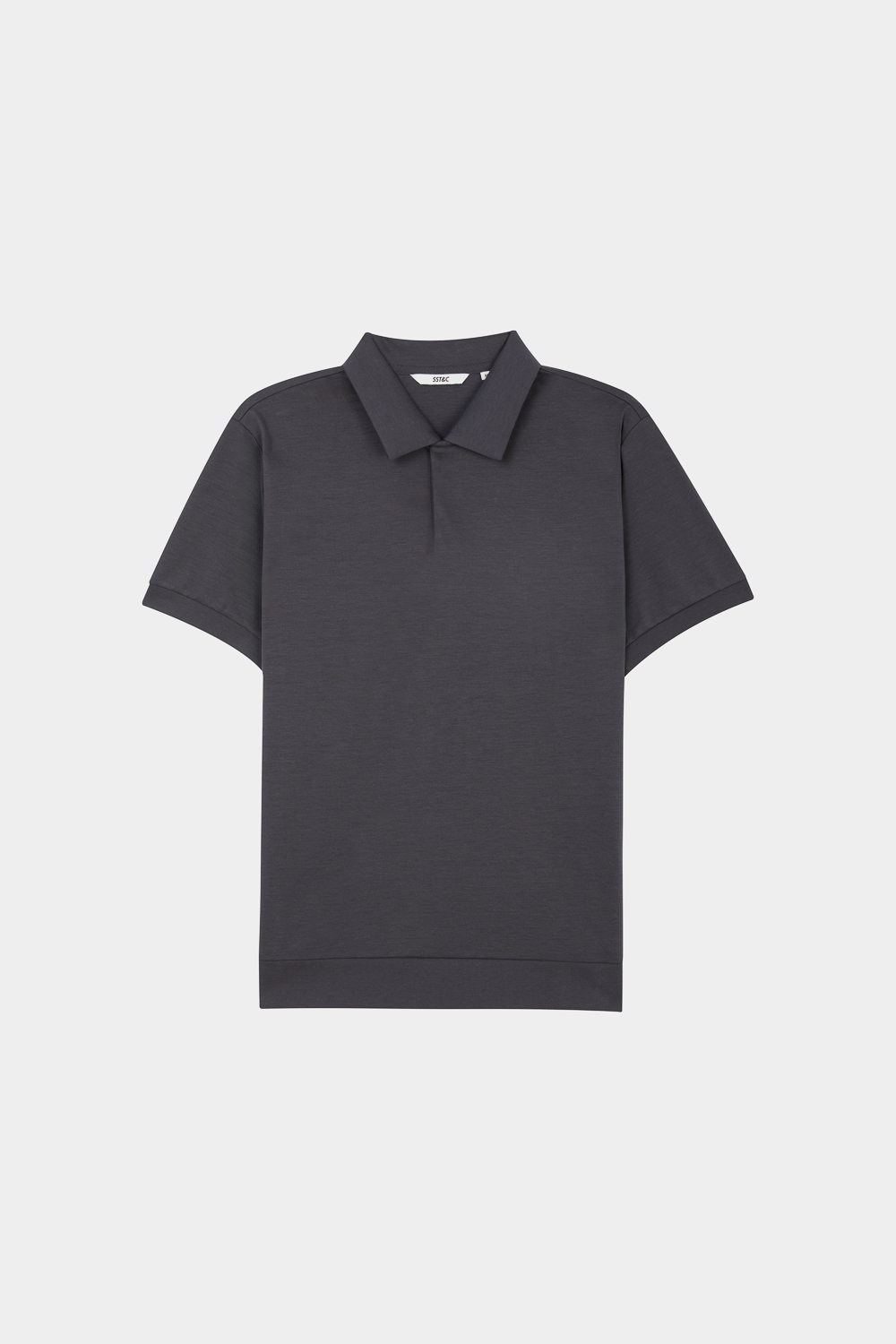 SST&C Violet Grey Collar Strap POLO Shirt | 00232502001_4