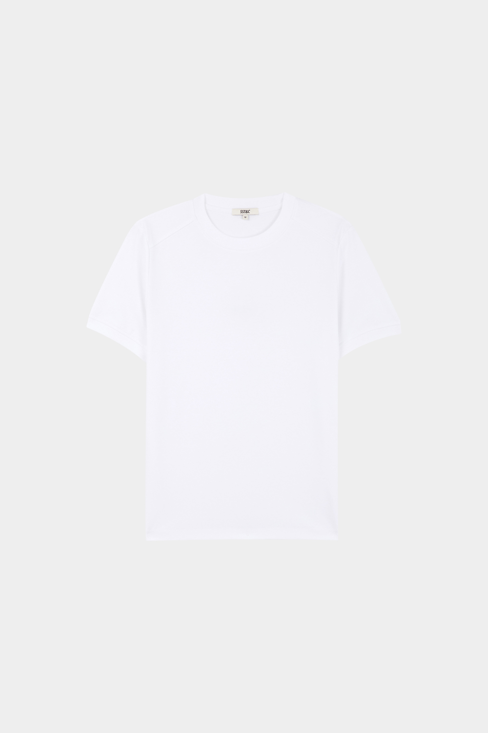 SST&C 白色接觸涼感圓領T-shirt｜00212502004_4