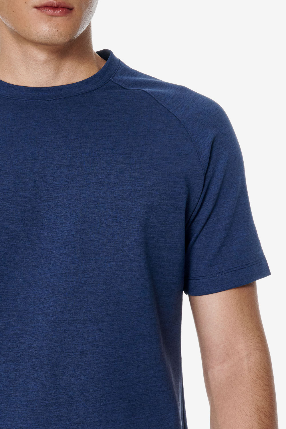 SST&C Royal Blue Shoulder Seam Function T-shirt | 00212502007_3