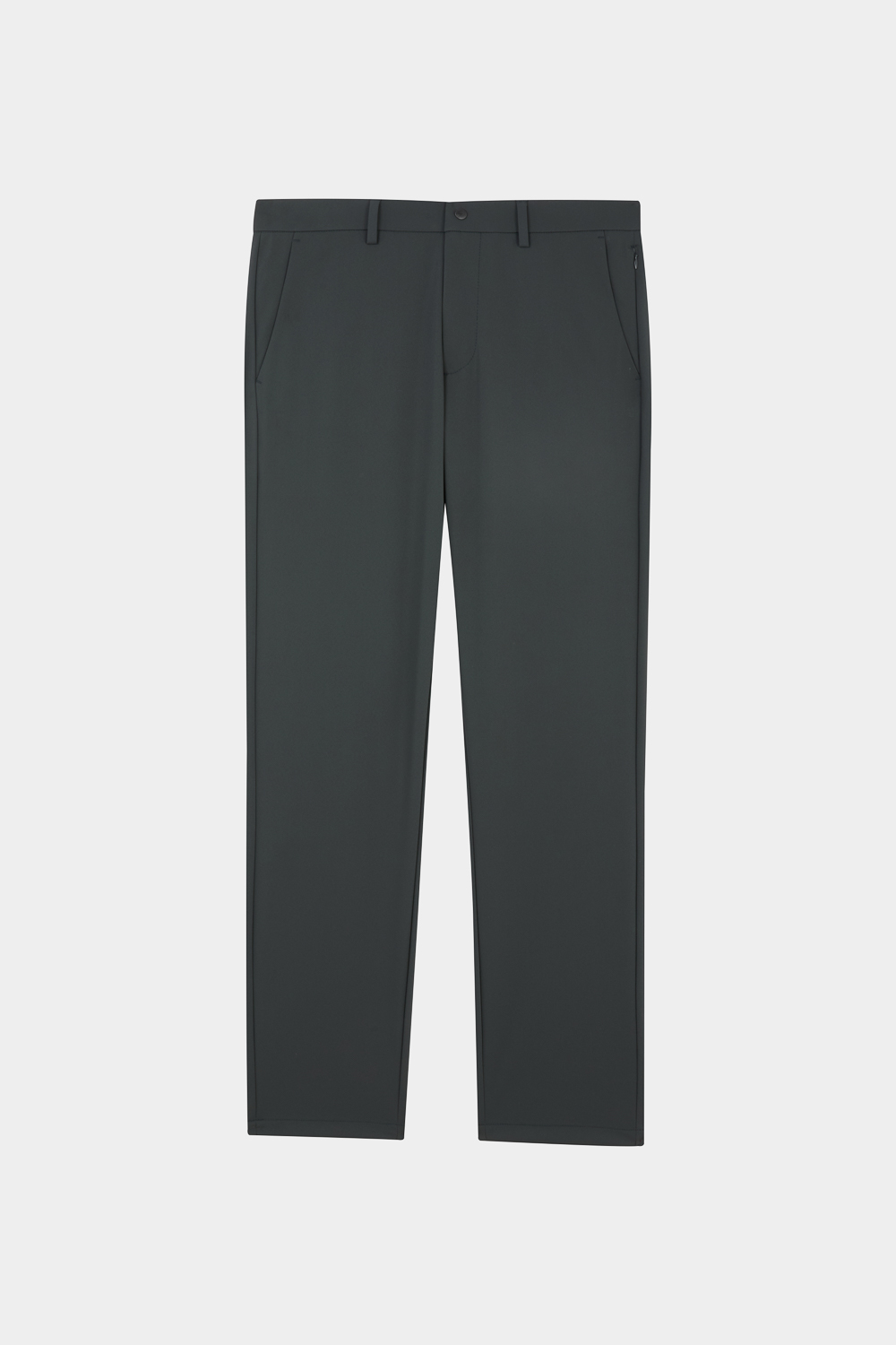 SST&C Khaki Green Slim Fit High Stretch Trousers | 00162502001_5