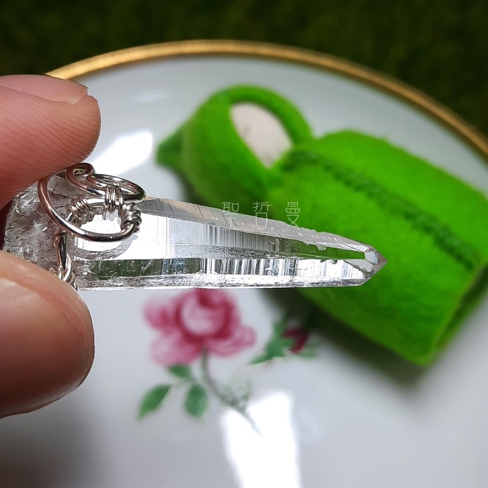 【土桑精選】哥雷精靈編織墜0205-18 項鍊/飾品 白水晶列木里亞水晶/列木尼亞/雷姆尼亞/Lemurian_4