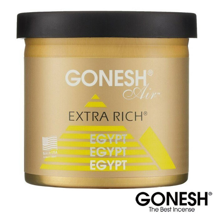 美國 GONESH EGYPT 埃及之旅 空氣 芳香膠 芳香罐 (固體 78g)_0