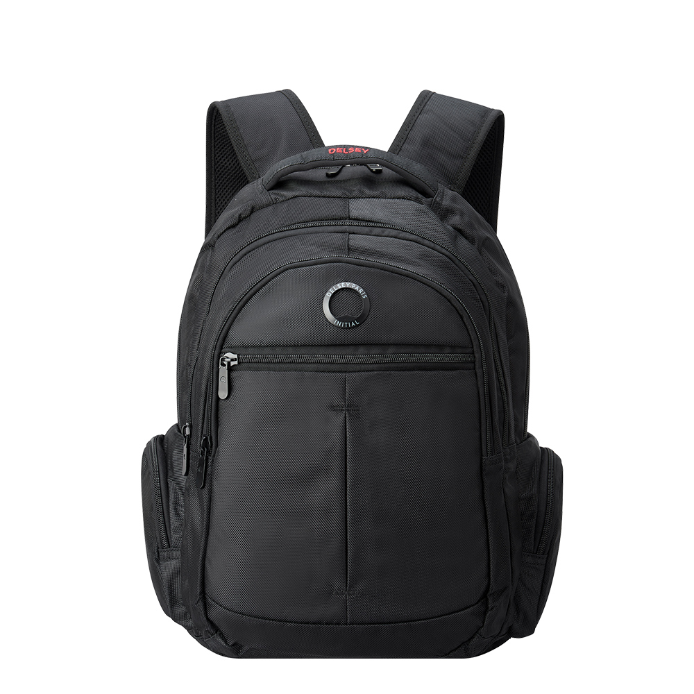 【DELSEY】ELEMENT-15.6吋電腦飛行者後背包-黑色 00064660400