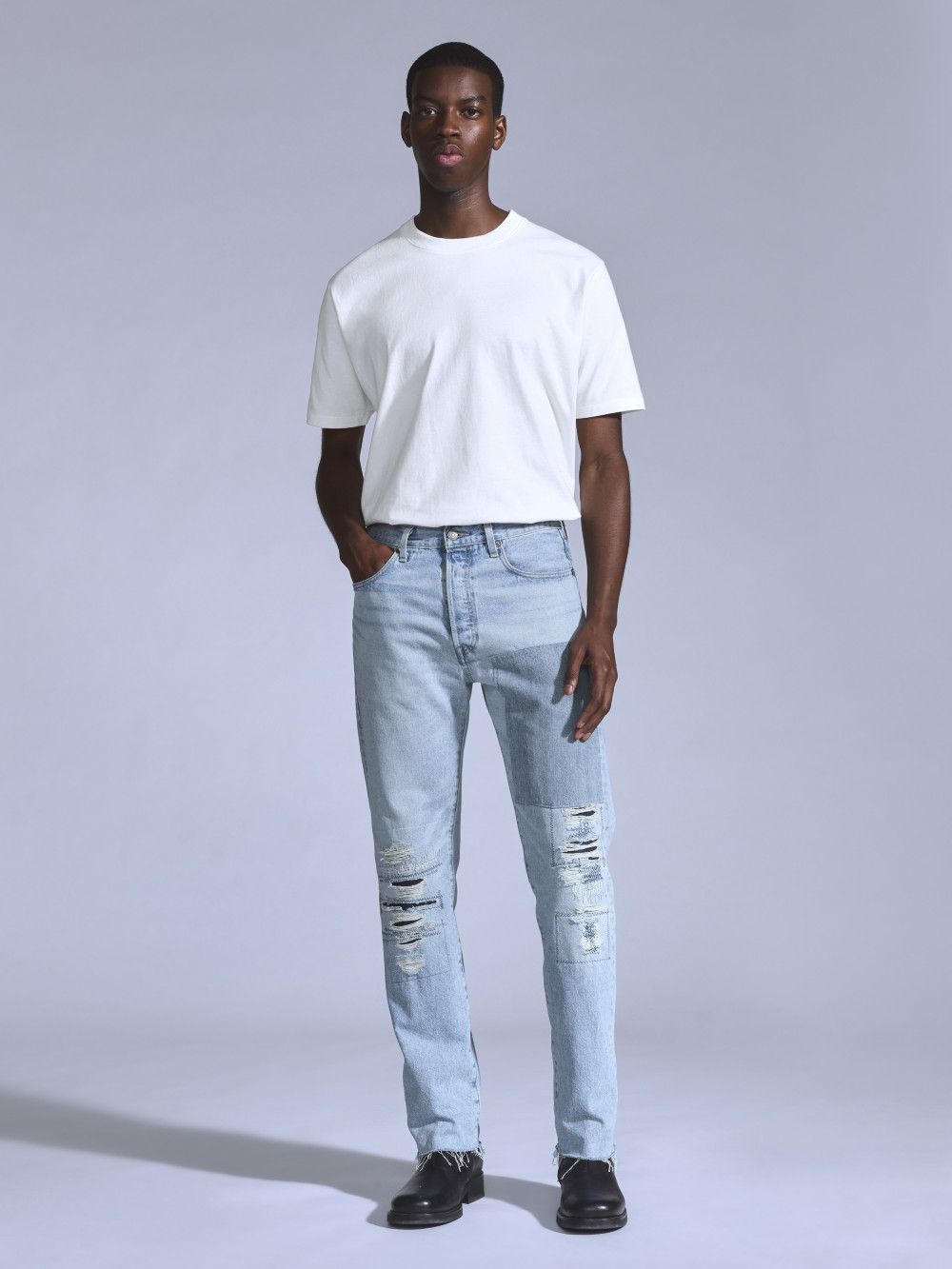 Levi’s® BLUETAB™ 501® 80’s 男款 日本製中腰直筒丹寧牛仔褲 人氣新品