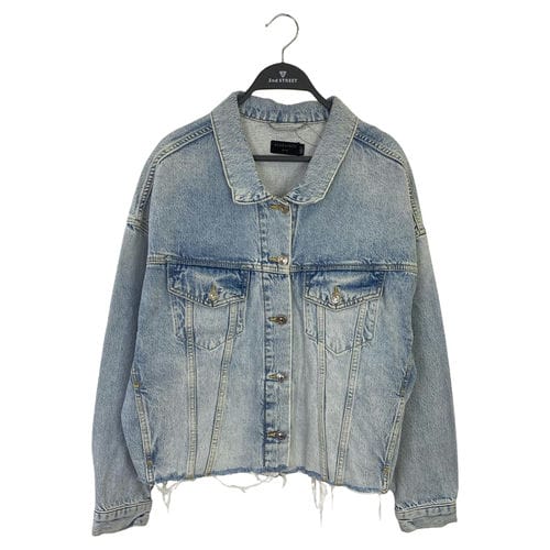 【汐止遠雄店】ALLSAINTS/牛仔外套/XS/wo054q