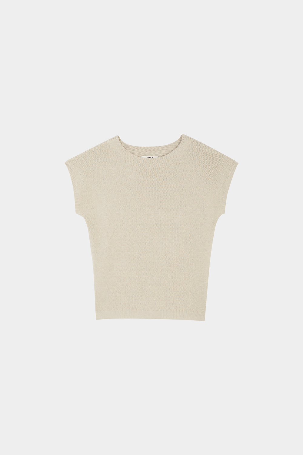 SST&C Icicle Wavy boat neck sleeveless Knit | 01192502001_4