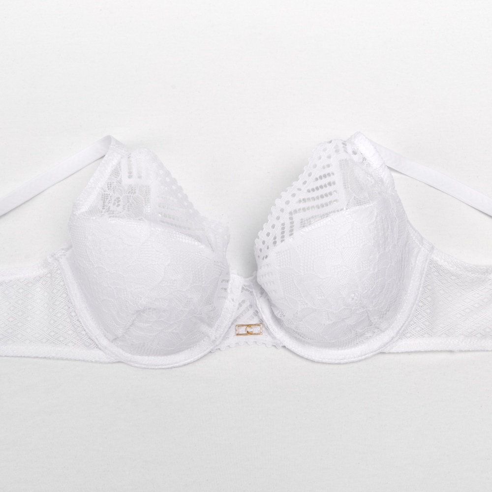 快閃5折起【Chantelle】深V Spacer T-Shirt Bra 內衣>BCD罩杯>白色(13XND_010)【Origins】_5