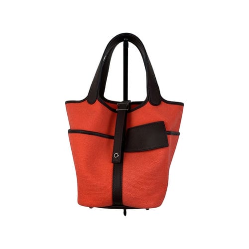 【微風信義店】HERMES/手提包//Cargo Picotin Lock 18