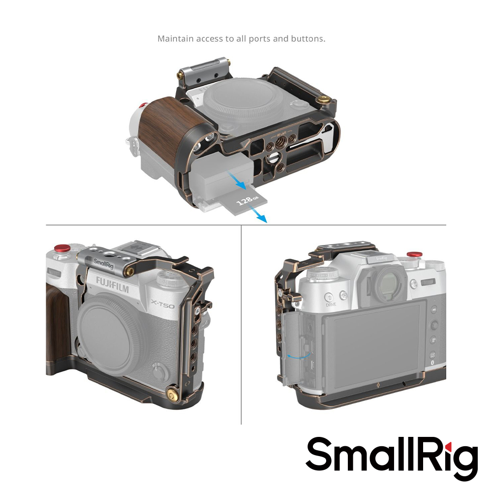 【SmallRig】4714 Fujifilm X-T50 復古款相機兔籠 提籠 公司貨_5