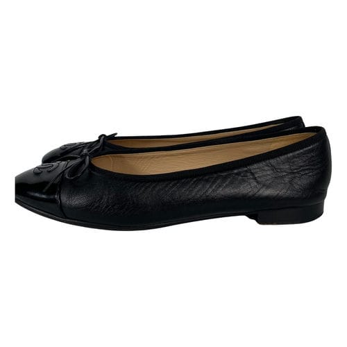 【新光三越台南中山店】CHANEL/淺口皮鞋/381/2/DA02819