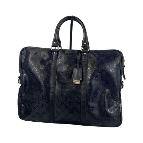 【環球桃園A8店】GUCCI/公事包//201480