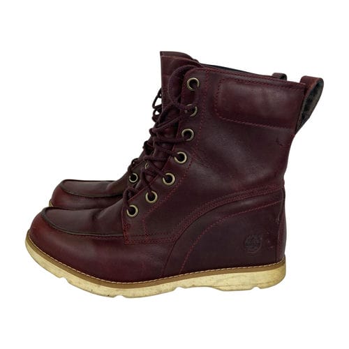 【環球桃園A8店】Timberland/Lace Up靴/24.5cm/