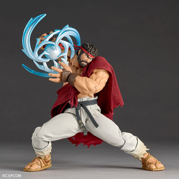 KAIYODO 海洋堂 REVOLTECH 驚奇山口 快打旋風6 隆 可動完成品_3