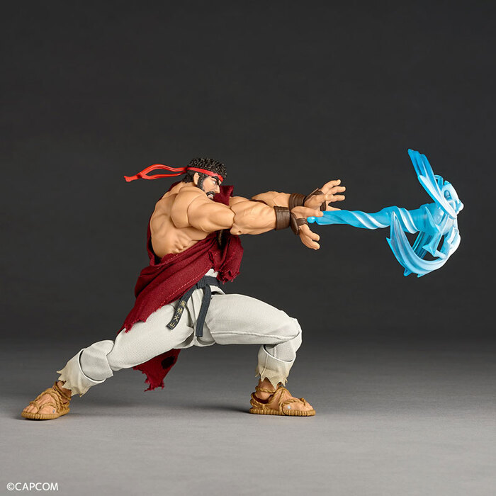 KAIYODO 海洋堂 REVOLTECH 驚奇山口 快打旋風6 隆 可動完成品_5