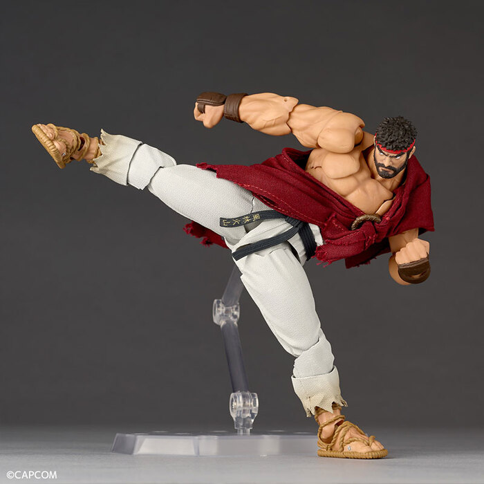 KAIYODO 海洋堂 REVOLTECH 驚奇山口 快打旋風6 隆 可動完成品_7