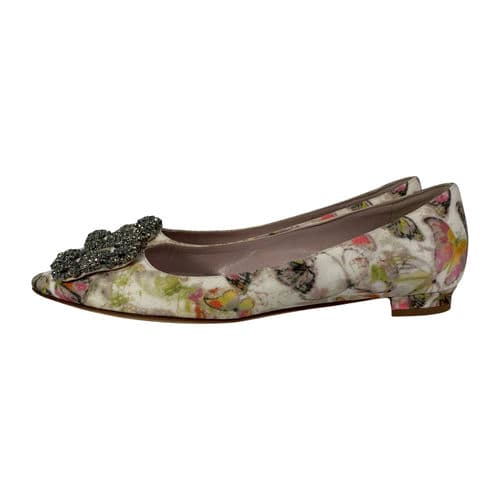 【台中一中店】MANOLO BLAHNIK/淺口皮鞋/36/