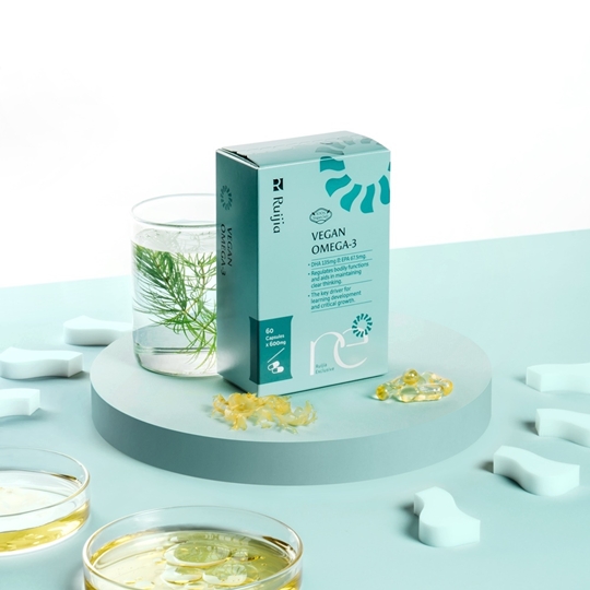 【Ruijia露奇亞】Omega-3純素藻油膠囊(60粒/盒)-DHA+EPA 孕哺推薦_3