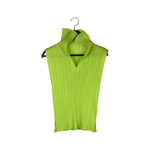 【環球桃園A8店】ISSEY MIYAKE/無袖上衣/4/PP36-JK261