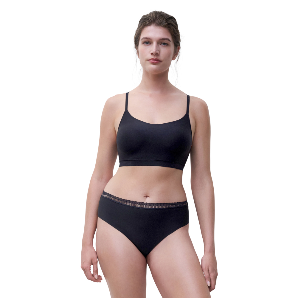 【Chantelle Lab】三角內褲>S-XL>黑色(17OA3_011)【Cozy Chic】_3