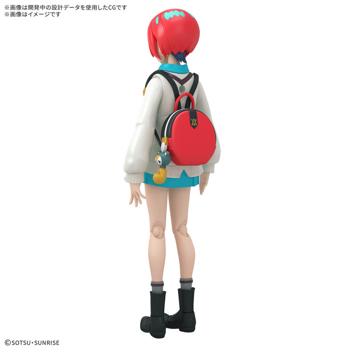 BANDAI Figure-rise Standard 機動戰士鋼彈 GQuuuuuuX 天手讓葉 瑪秋 組裝模型_1