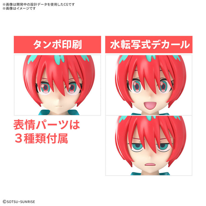 BANDAI Figure-rise Standard 機動戰士鋼彈 GQuuuuuuX 天手讓葉 瑪秋 組裝模型_4