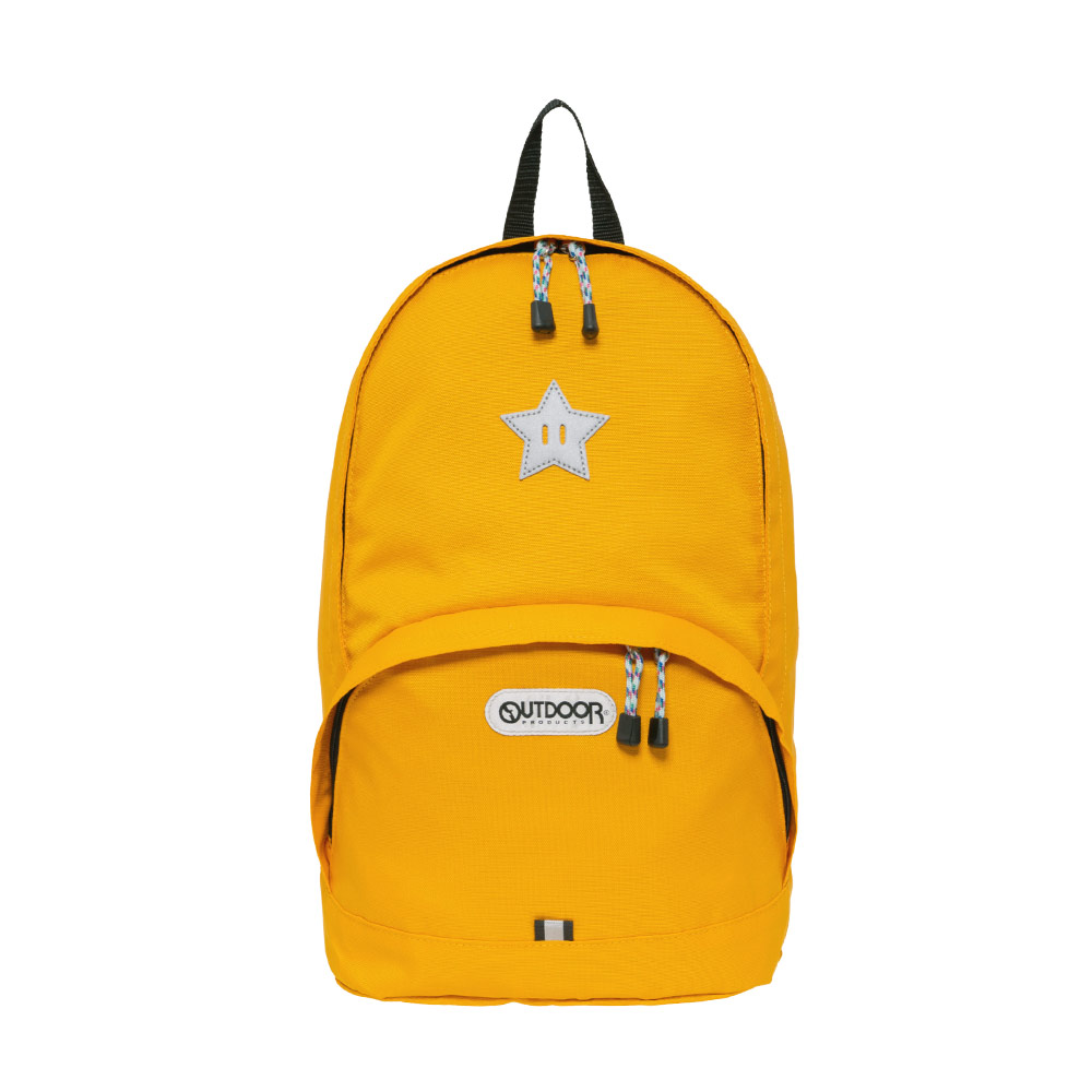 【OUTDOOR】風格前線星星圓款後背包-黃色 OD153335YL_0