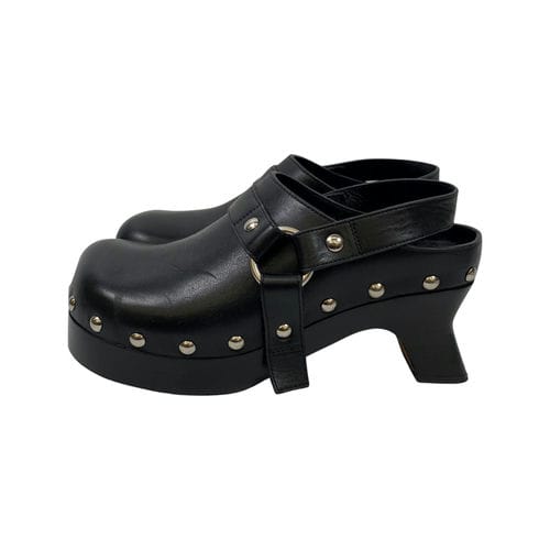 【桃園統領店】LOEWE/淺口皮鞋/24.5cm/