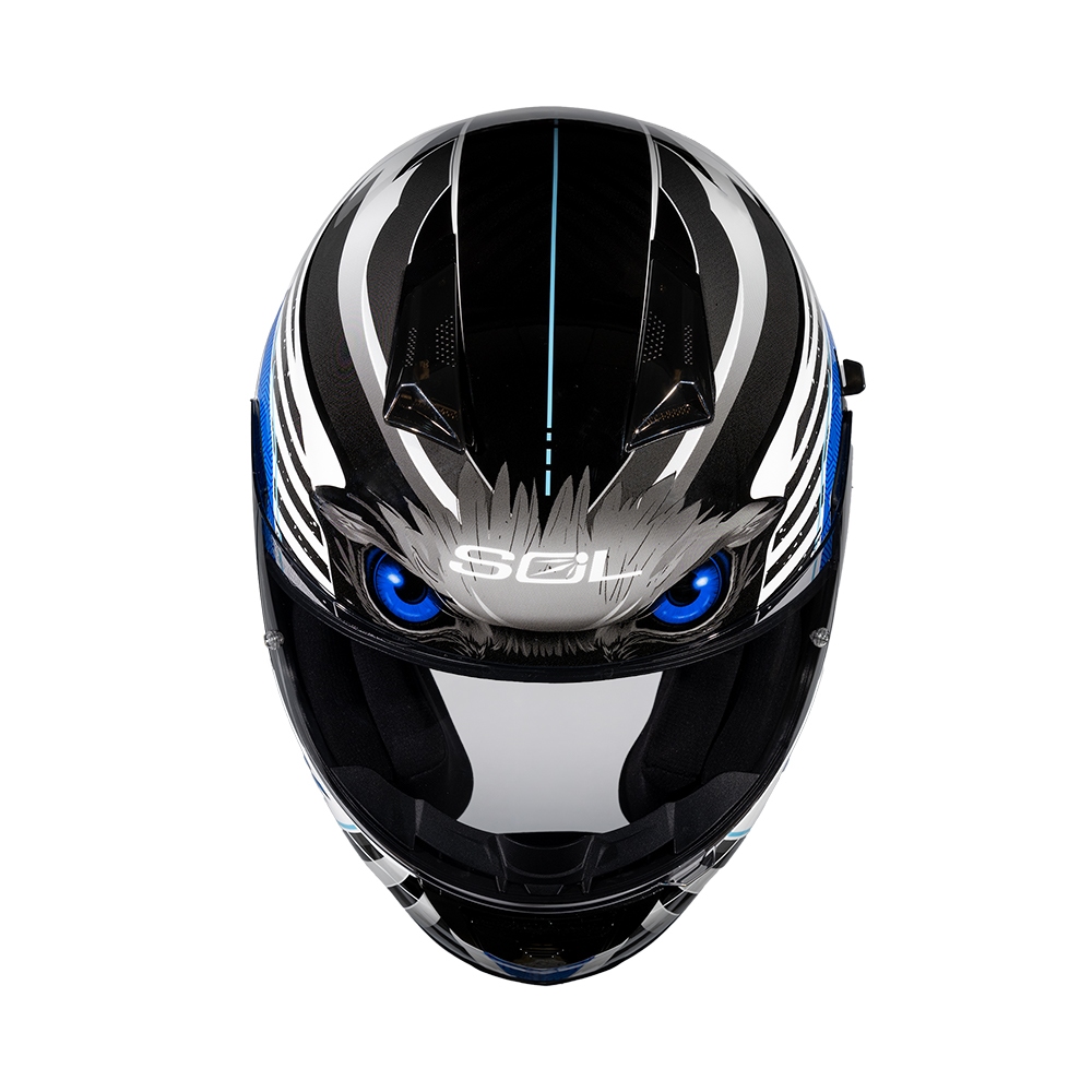 【國產之星】SOL SF7 老鷹 白藍 全罩式安全帽_4