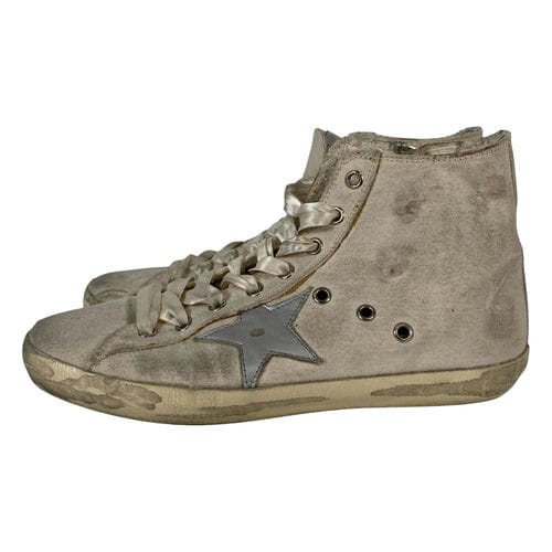 【新光三越台南中山店】GOLDEN GOOSE/高筒運動休閒鞋/38/