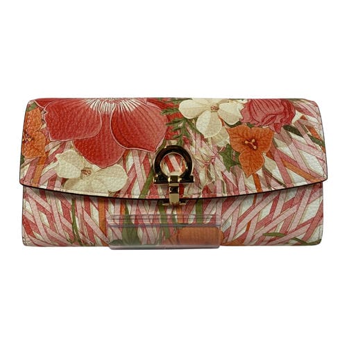 【桃園家樂福經國店】Salvatore Ferragamo/長夾錢包//JL-22 D984