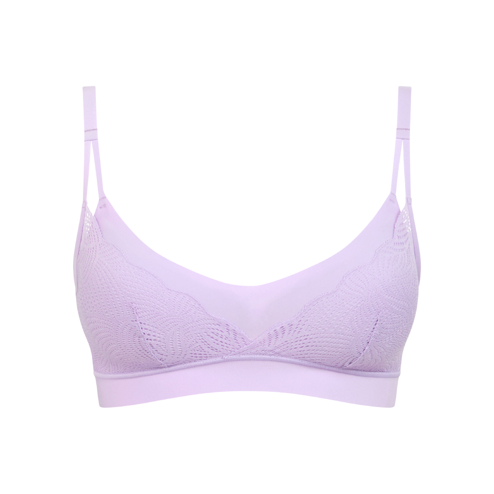 【Chantelle Lab】透氣涼感無痕低腰三角內褲>薰衣草紫(26430_0MI)【Soft Stretch】_4