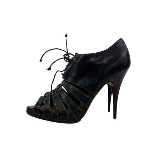 【南港店】GIUSEPPE ZANOTTI DESIGN/淺口皮鞋/38/