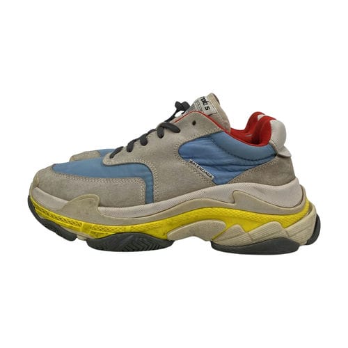 【南港店】BALENCIAGA/低筒運動休閒鞋/US9/524043