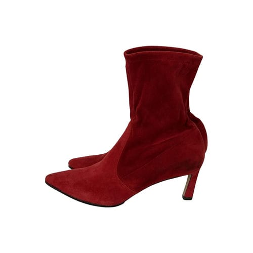 【環球桃園A8店】STUART WEITZMAN/淺口皮鞋/37/
