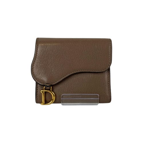 【環球桃園A8店】Christian Dior/對折錢包//46-MA-0221