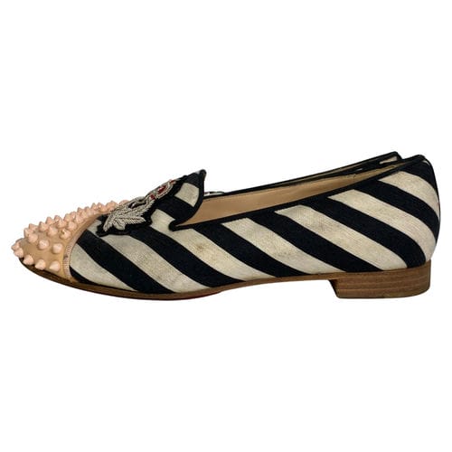 【高雄大立店】Christian Louboutin/淺口皮鞋/39/