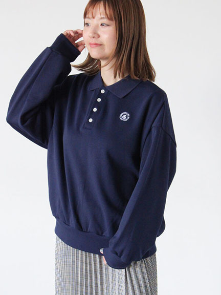 休閒感標誌刺繡半排釦POLO衫(0F000562010) - Lugnoncure